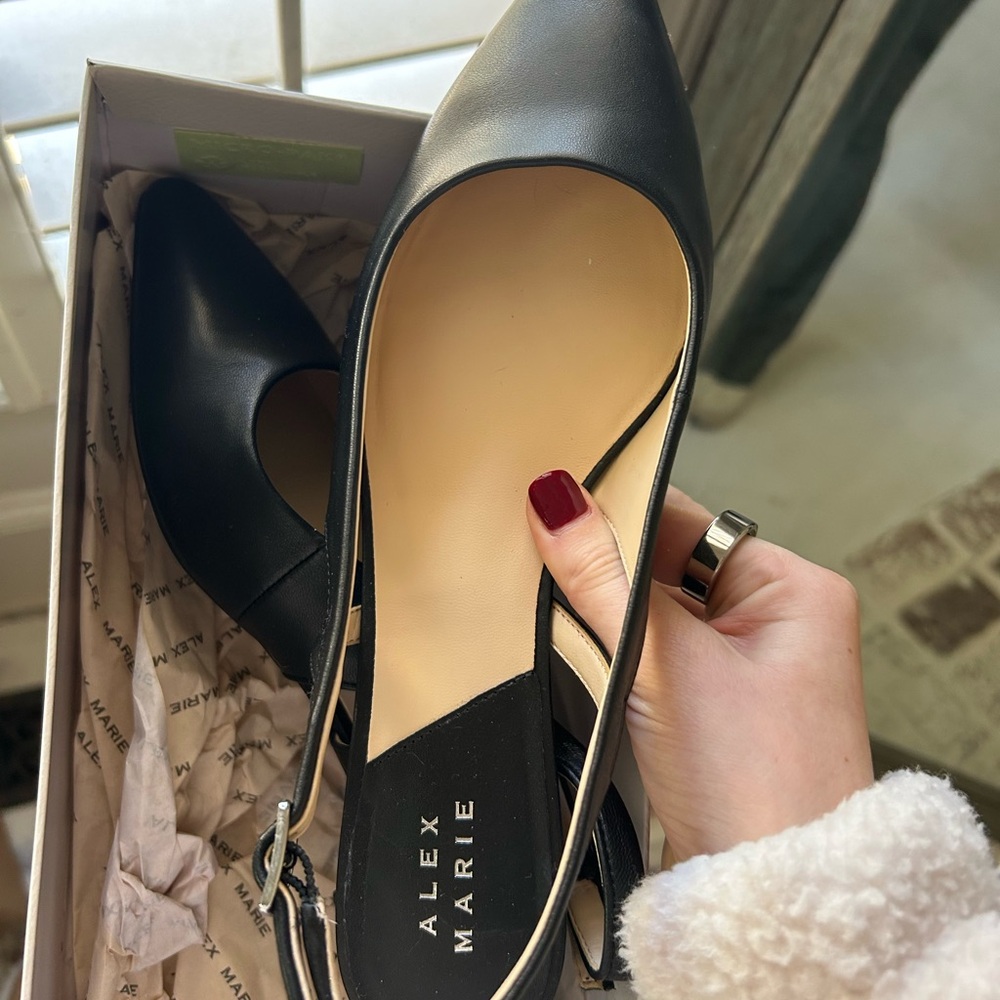 Alex Marie Women's Black Heels